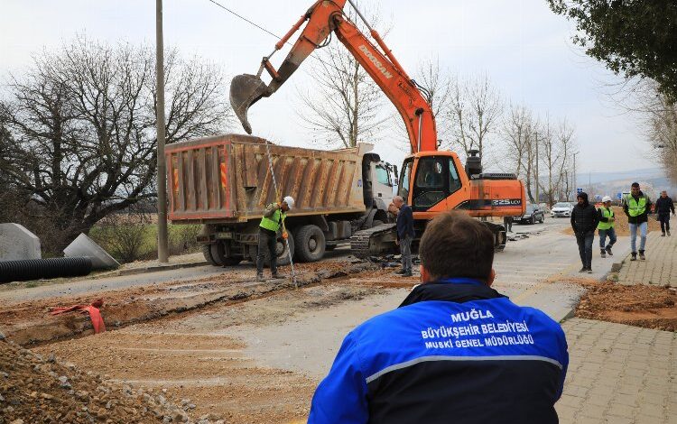 Muğla Düğerek’te altyapıda 5 bin metresi tamamlandı