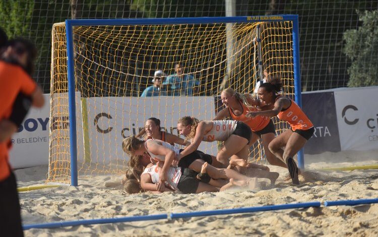 Plajda şampiyonlar belli oldu
