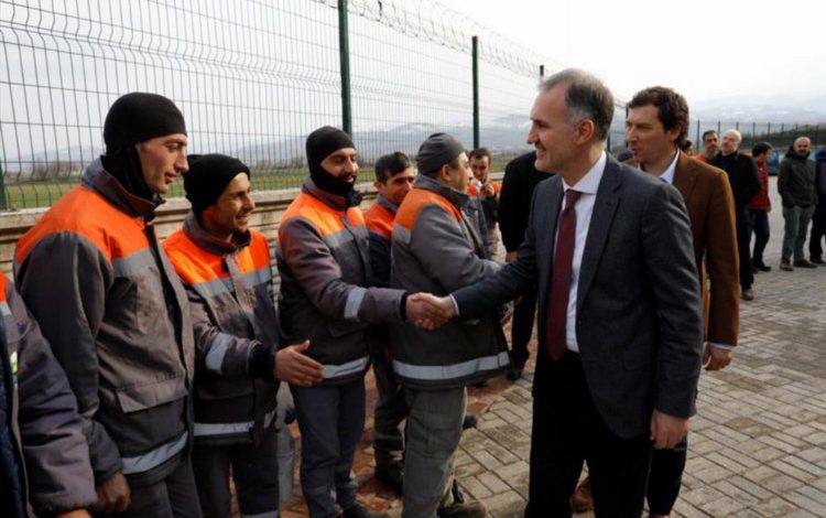 Bursa İnegöl Belediyesi Temizlik İşleri İdari Binasını hizmete girdi Bursa İnegöl Belediyesi Temizlik İşleri İdari Binasını hizmete girdi