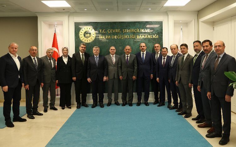 Konya’dan Bakan Özhaseki’ye nezaket