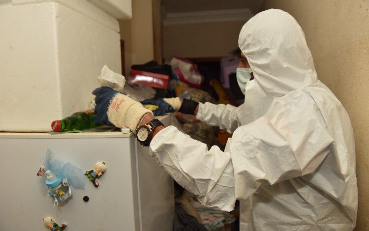 Bursa Yıldırım’da ‘çöp ev’ mesaisi