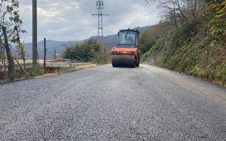 Ordu’da asfalt seferberliği sürüyor Ordu’da asfalt seferberliği sürüyor