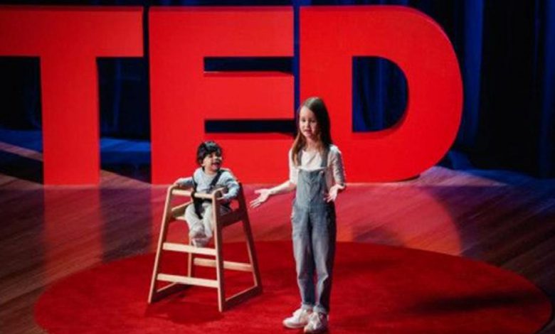 7 yaşında TED’de konuştu 7 yaşında TED’de konuştu