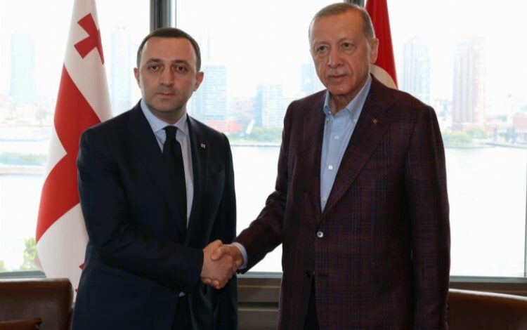 Gürcistan Başbakanı Garibaşvili’yi Türkevi’nde kabul etti Gürcistan Başbakanı Garibaşvili’yi Türkevi’nde kabul etti