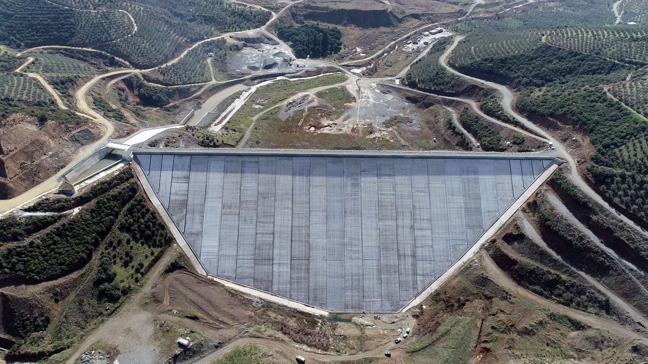 DSİ, Gemlik Büyükkumla Barajı’nda çalışmaları sürdürüyor