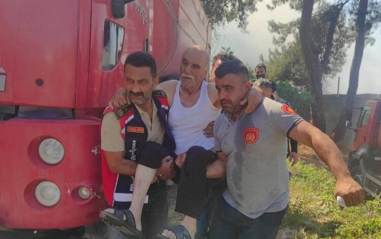 Hatay Belen’deki yangında 1.500 kişi tahliye edildi