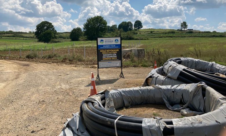 Sakarya’da 4 mahallenin içmesuyu altyapısı yenileniyor Sakarya’da 4 mahallenin içmesuyu altyapısı yenileniyor