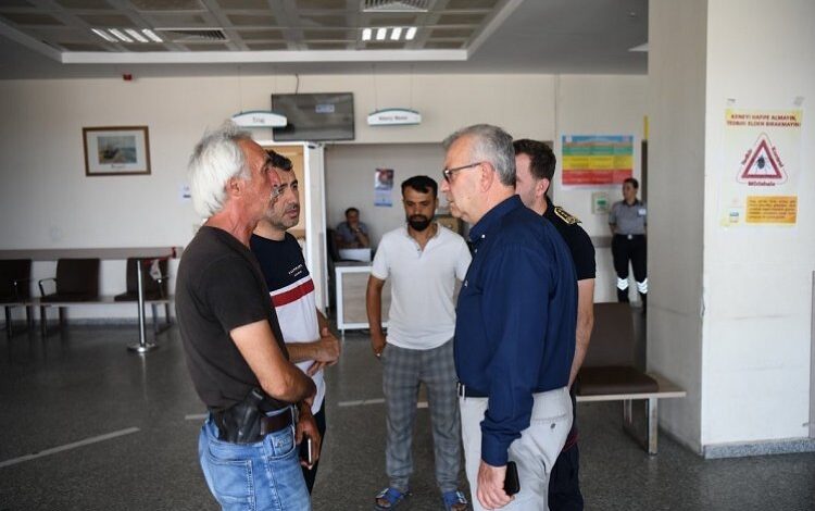 Mustafa Helvacıoğlu’ndan taziye ziyareti