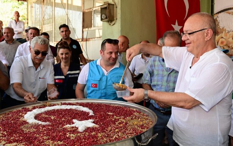 Manisa Şehzadeler’de aşure bereketi