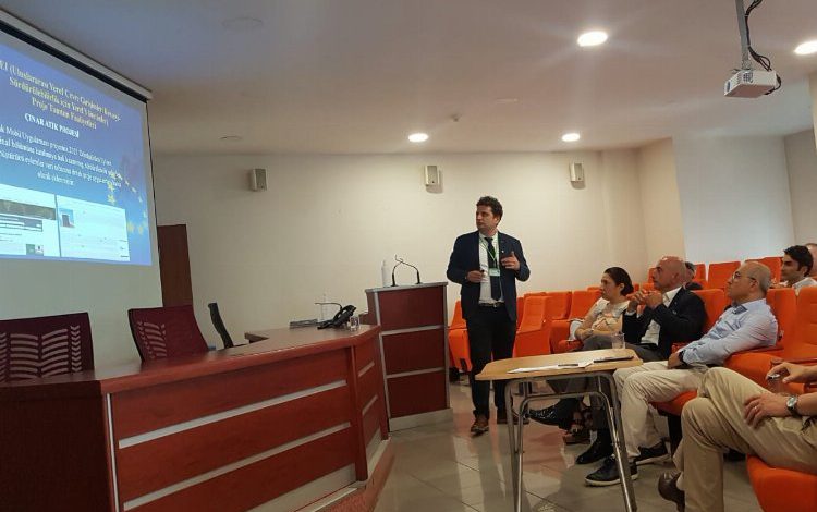 İklim değişikliği adaptasyonu sunumu yapıldı İklim değişikliği adaptasyonu sunumu yapıldı