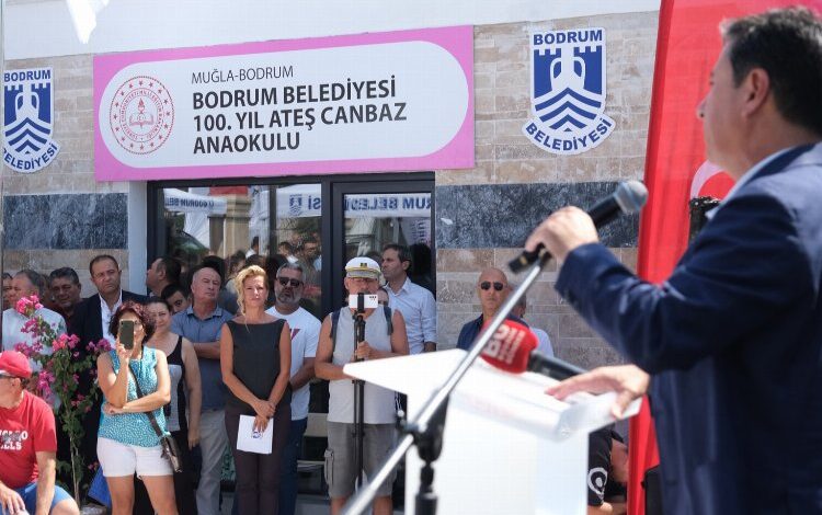 Bodrum’a 75 öğrencili gündüz bakımevi açıldı Bodrum’a 75 öğrencili gündüz bakımevi açıldı