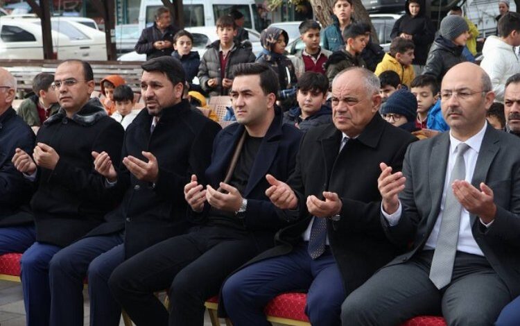 Kayseri Yahyalı’da Filistin’e destek kermesi