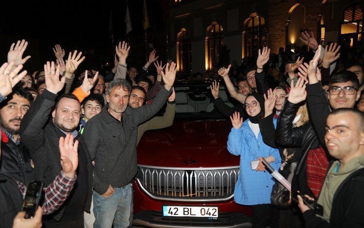 Konya’da Togg ilgisi