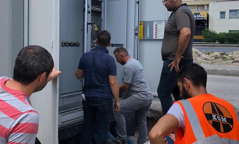 Kocaeli Kuruçeşme tramvay hattında bayram mesaisi Kocaeli Kuruçeşme tramvay hattında bayram mesaisi