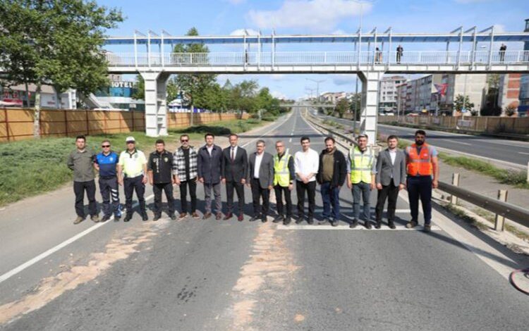 Silivri şehir geçişi projesinde ilk kazma vuruldu