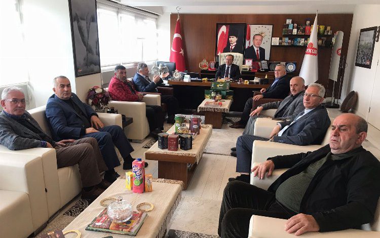 Rize Ziraat Odası başkanlarında ÇAYKUR’a ziyaret Rize Ziraat Odası başkanlarında ÇAYKUR’a ziyaret