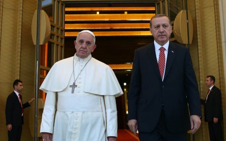 Cumhurbaşkanı Erdoğan’dan Papa ile Gazze görüşmesi Cumhurbaşkanı Erdoğan’dan Papa ile Gazze görüşmesi