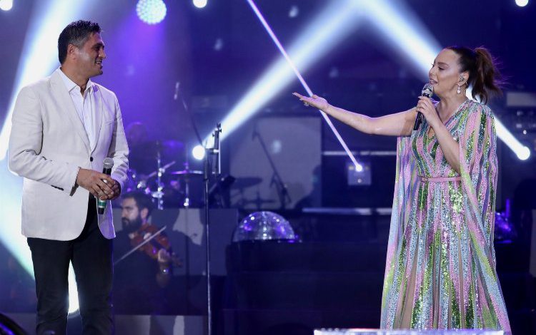 İzmir Aliağa’da muhteşem sahne