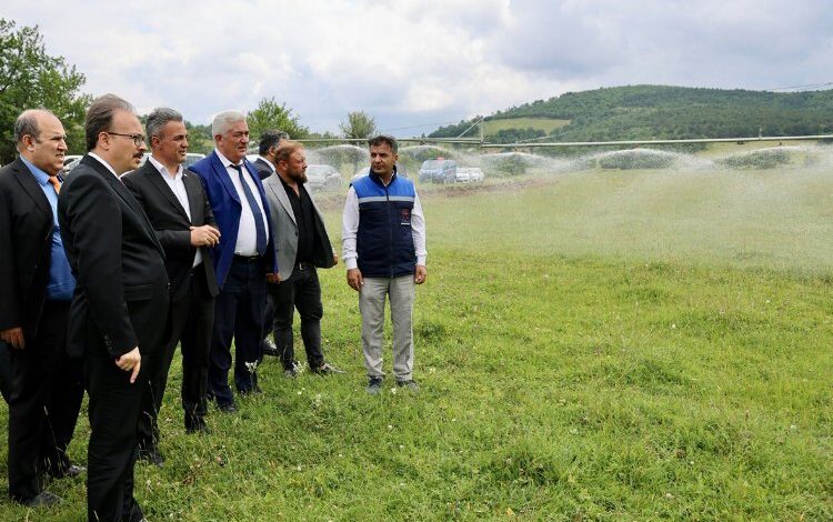 Osmaneli Yaylaları’nda tarımsal sulama Osmaneli Yaylaları’nda tarımsal sulama