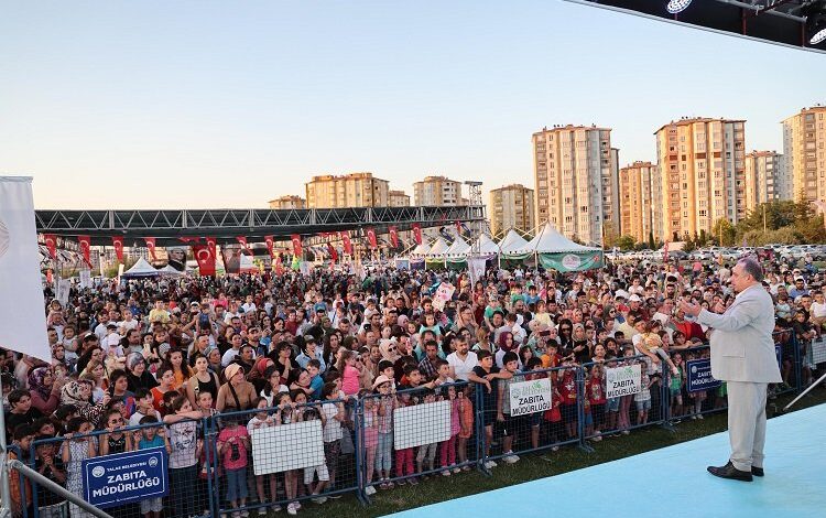 Kayseri Talas’ta çocukların şenlik coşkusu Kayseri Talas’ta çocukların şenlik coşkusu