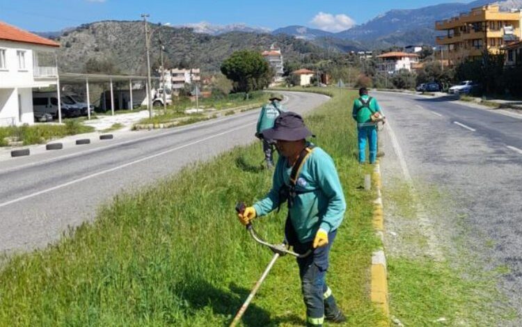 Milas Belediyesi’nden park bahçelere bakım Milas Belediyesi’nden park bahçelere bakım