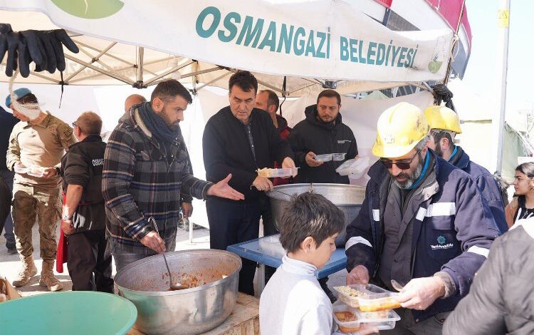 Bursa Osmangazi 100 gündür afet bölgesinde