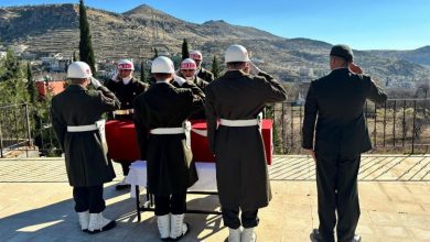 Kıbrıs gazisi Yeşilli’de son yolculuğuna uğurlandı