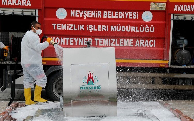 Nevşehir Belediyesi’nden dezenfeksiyon çalışması