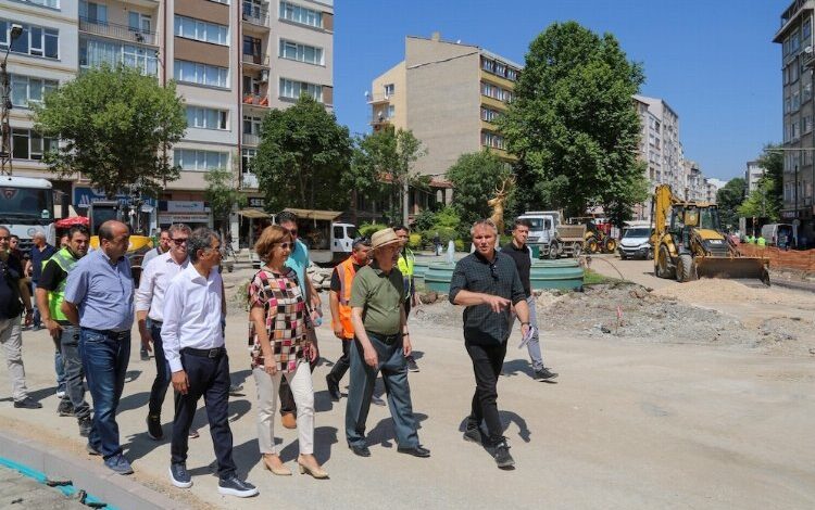 Büyükerşen’den çalışmalara yakın takip Büyükerşen’den çalışmalara yakın takip