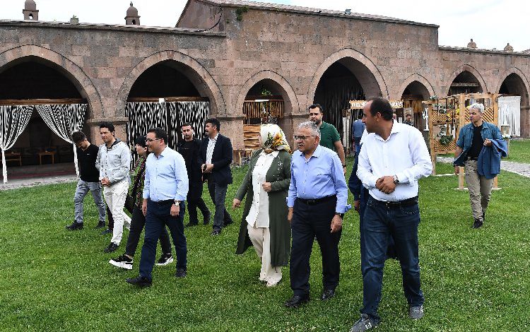 Kayseri protokolünden İncesu mesaisi Kayseri protokolünden İncesu mesaisi