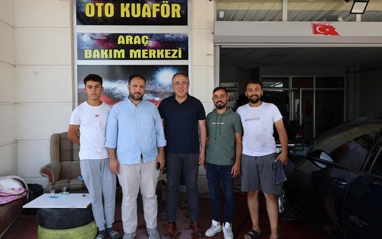 Mehmet Savran’dan esnaf ziyaretleri