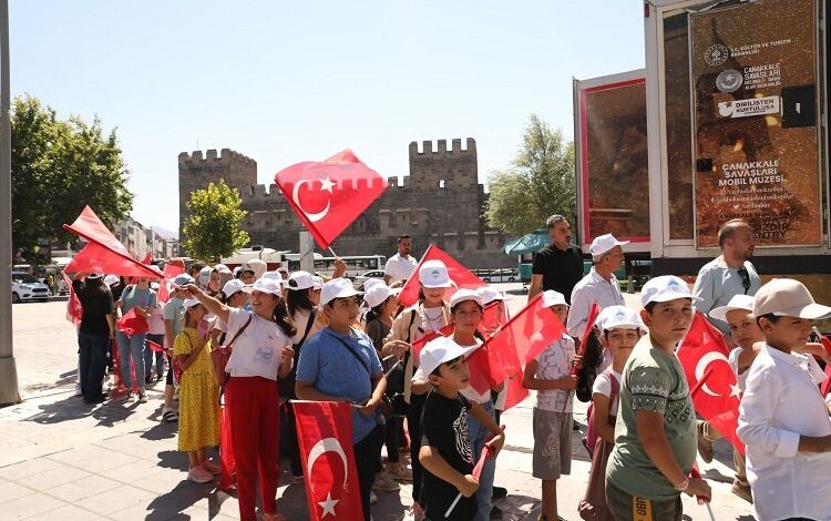 KAYMEK minikleri Çanakkale ruhunu yaşattı