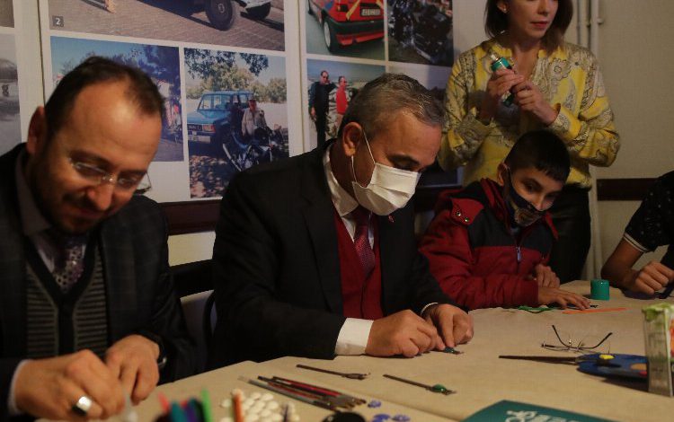 Kütahya Belediye Başkanı Işık, çocuklarla buluştu Kütahya Belediye Başkanı Işık, çocuklarla buluştu