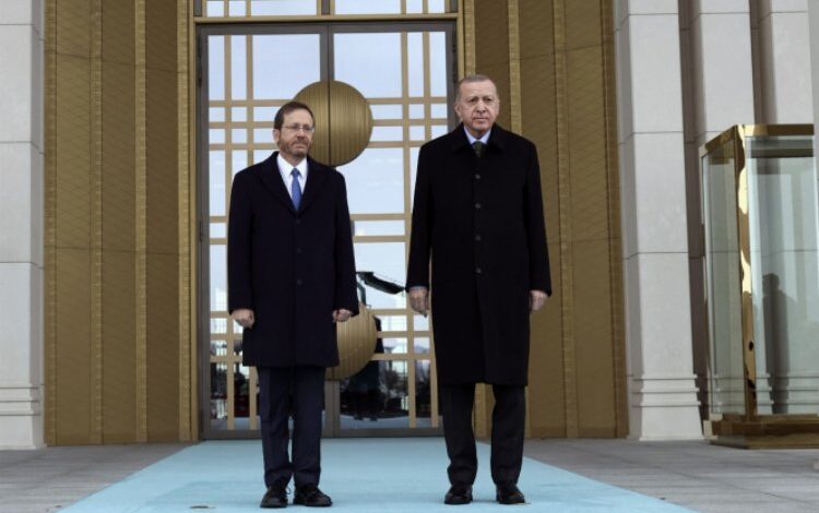 Erdoğan, Herzog ile görüştü