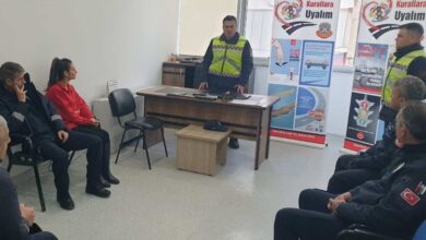 Edirne’de Jandarma’dan Zabıta’ya eğitim