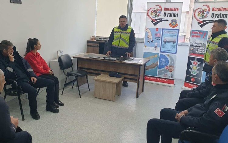 Edirne’de Jandarma’dan Zabıta’ya eğitim