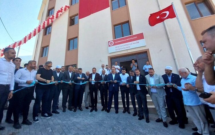 Hacı Ganime Güngör Kur’an Kursu açıldı