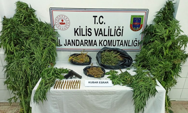 Kilis’te Jandarma uyuşturucuya geçit vermiyor