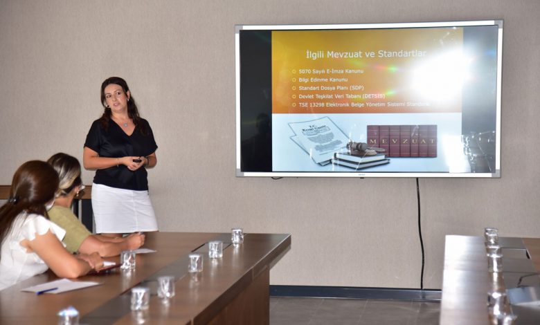 Manisa’da Büyükşehir personeline hizmet içi eğitim Manisa’da Büyükşehir personeline hizmet içi eğitim