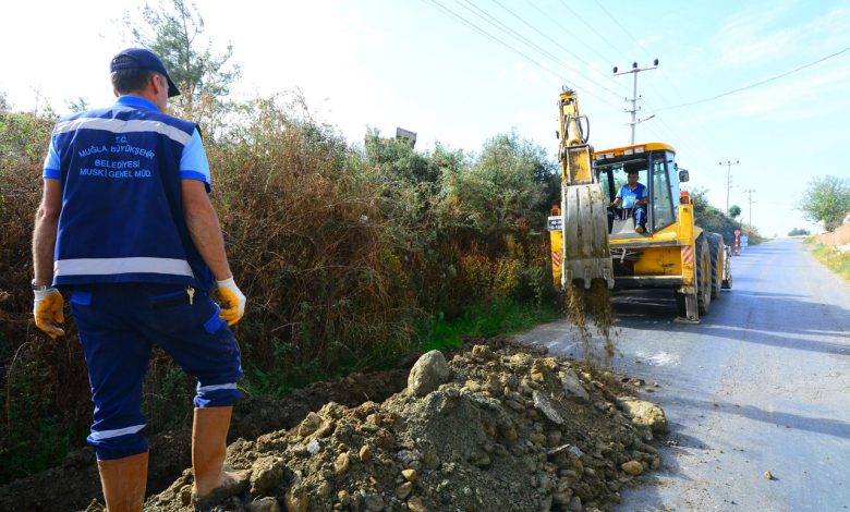 Muğla’da 8 mahalleye kanalizasyon hattı Muğla’da 8 mahalleye kanalizasyon hattı