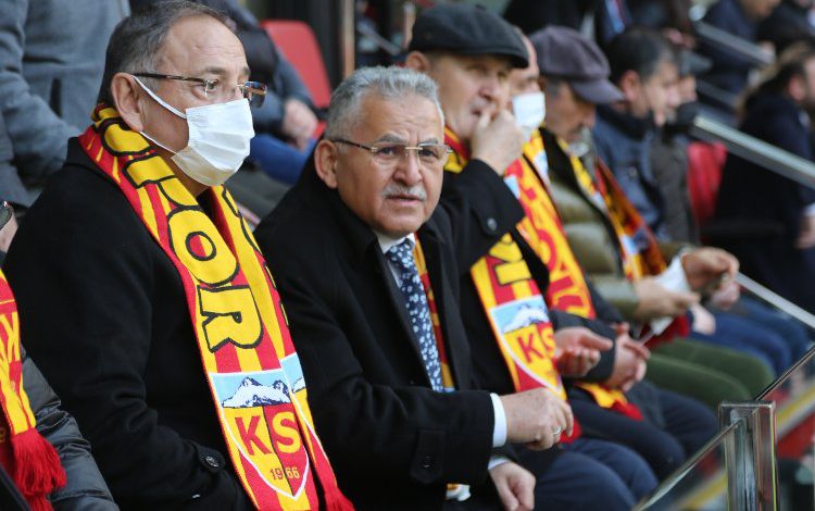 Kayseri dinamiklerinden Kayserispor mesaisi Kayseri dinamiklerinden Kayserispor mesaisi