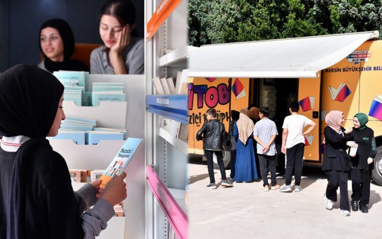 Okul önlerinde artık Kitobüs var!