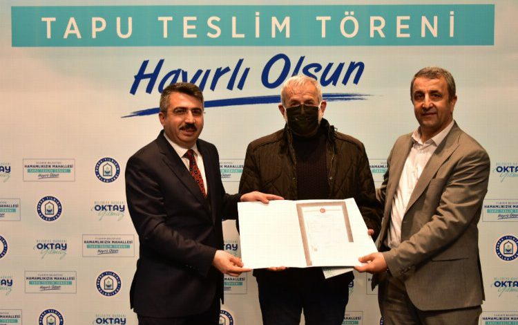 Bursa Yıldırım’da Hamamlıkızık sakinleri tapularına kavuşuyor