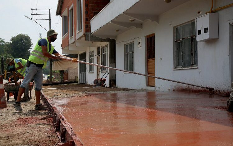 Sakarya’da Çaybaşı’na geniş ve ferah kaldırımlar