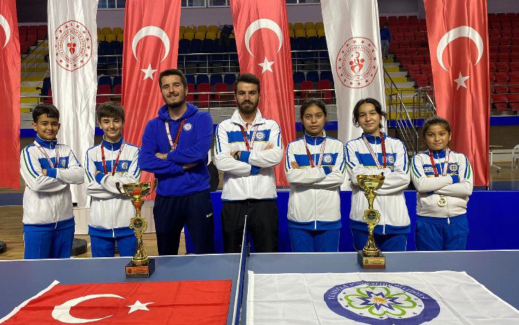 Muğla Büyükşehir masa tenisinde Ege Şampiyonu oldu