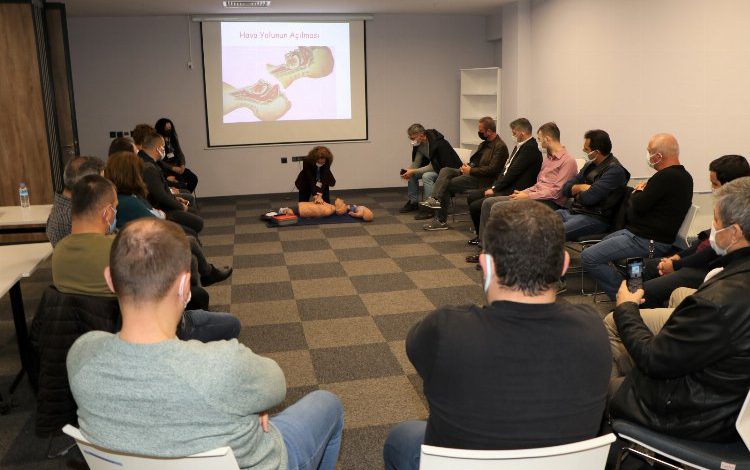 Kocaeli İSU personeline ilkyardım eğitimi