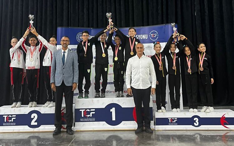 Manisalı cimnastikçilerden 4 madalya 1 şampiyonluk