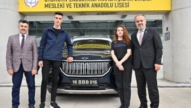 Geleceğin otomotivcileri Togg’u inceledi