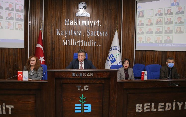 Balıkesir Edremit’te yılın ilk meclisi toplandı Balıkesir Edremit’te yılın ilk meclisi toplandı