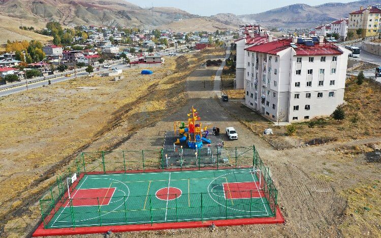 Van’da her okula spor sahası Van’da her okula spor sahası